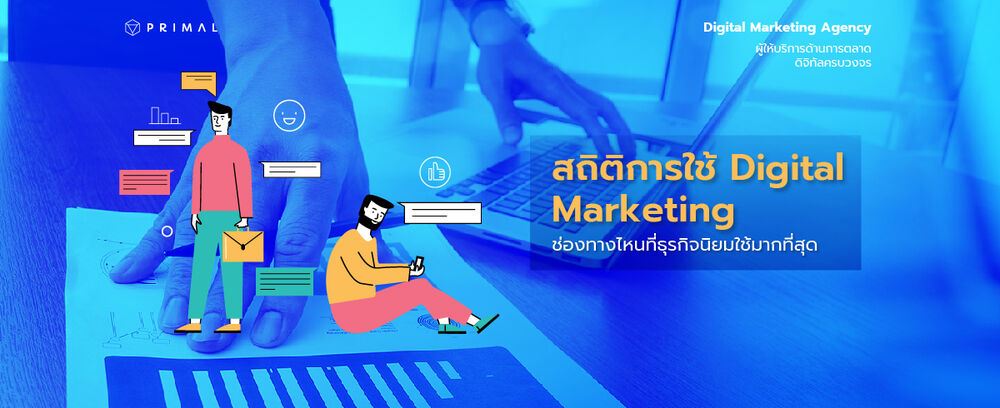 เผยสถิติการใช้การตลาดออนไลน์ ช่องทางไหนที่ธุรกิจนิยมใช้มากที่สุด