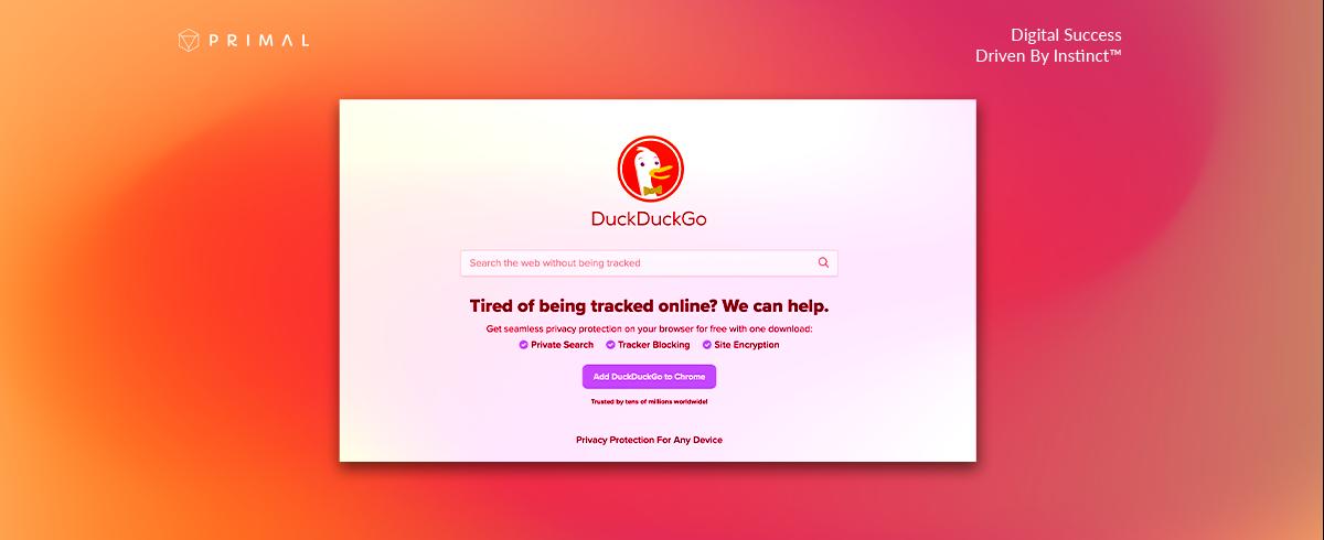 DuckDuckGo คืออะไร แพลตฟอร์มค้นหาใหม่ที่ช่วยปกป้องข้อมูลส่วนตัว