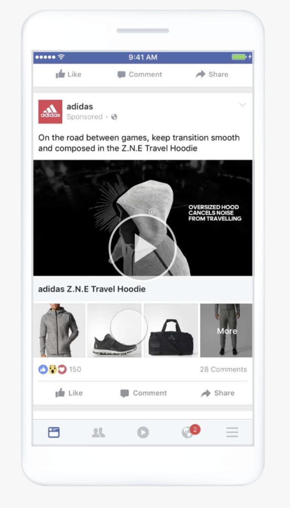 Facebook Collection Ads