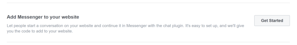 วิธีติดตั้ง Messenger บนเว็บไซต์ 2