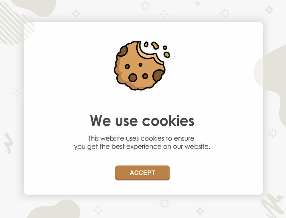 Cookie Consent คือ การให้ผู้เยี่ยมชมเว็บไซต์ตกลงยินยอมการขอเก็บข้อมูลการใช้งาน รวมถึงข้อมูลส่วนบุคคลอื่น ๆ