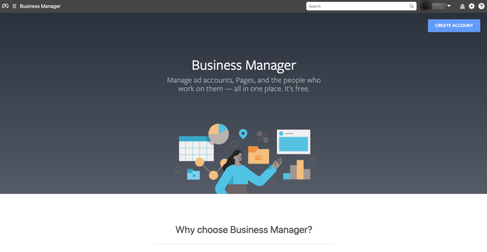 วิธีสมัคร facebook business manager 1