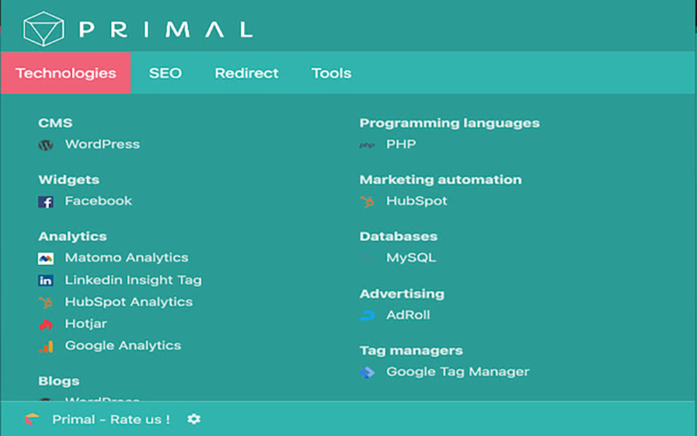 โปรแกรมทำ SEO Primal Toolkit